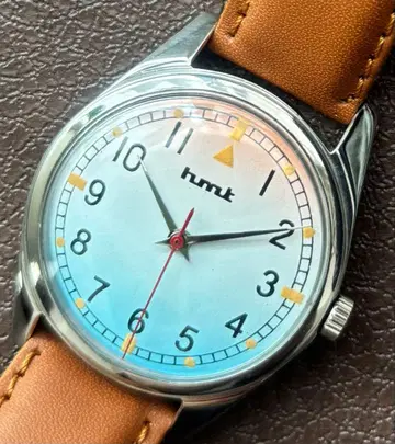 남성용 손목시계 빈티지 hmt 기계식 수동 와인딩
