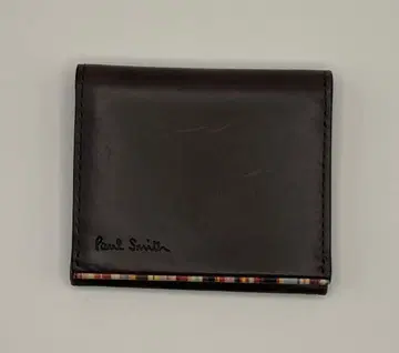 Paul Smith 다크 브라운 코인 케이스