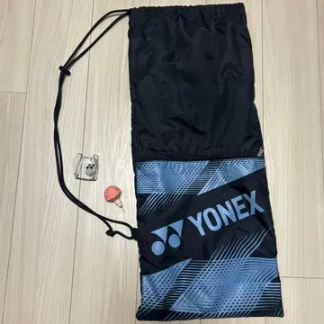 YONEX 라켓백 블랙/블루 공 홀더, 공기 주입기 포함