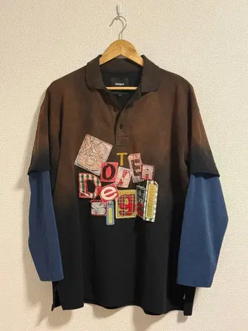 Desigual BOTTER L 사이즈 긴팔 셔츠