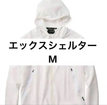 [ M ] 워크맨 엑스쉘터 더위 방지 후디 화이트