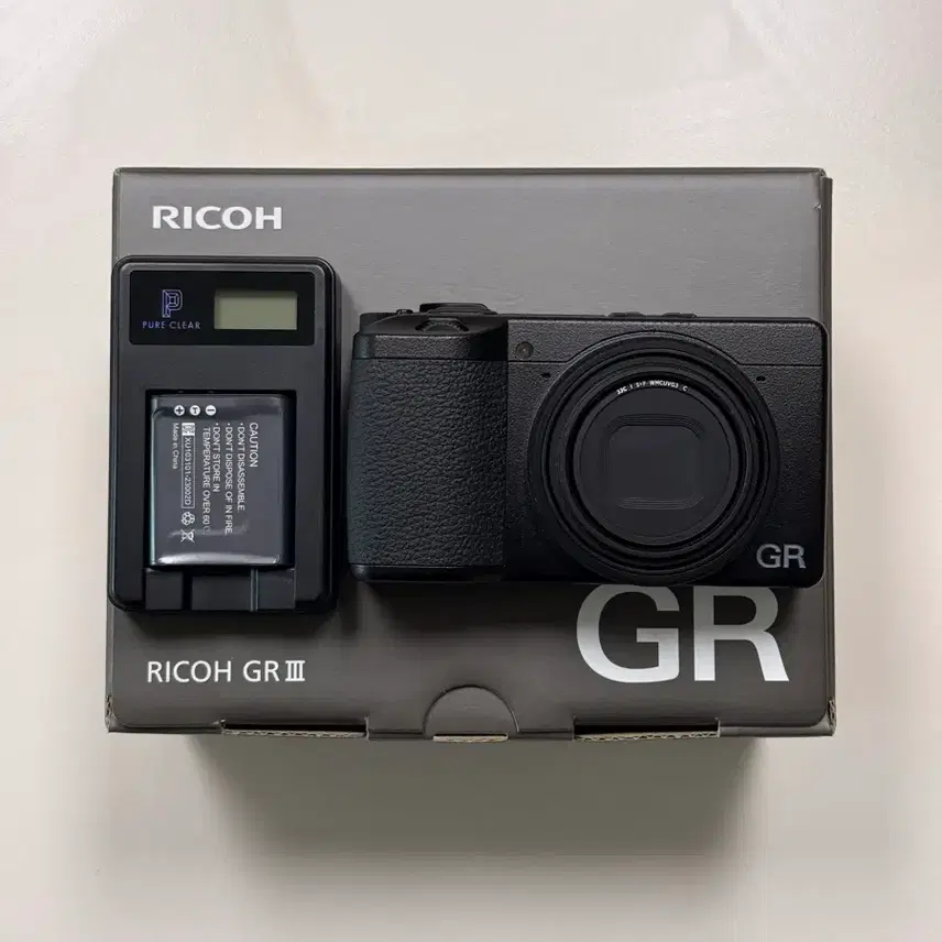 리코 GR III 카메라 + 배터리 충전기 풀박스 1686컷