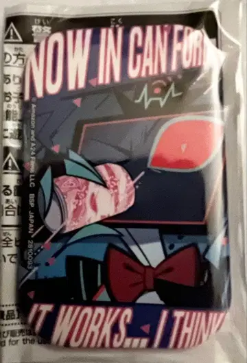 Hazbin Hotel 복스 스퀘어 캔뱃지