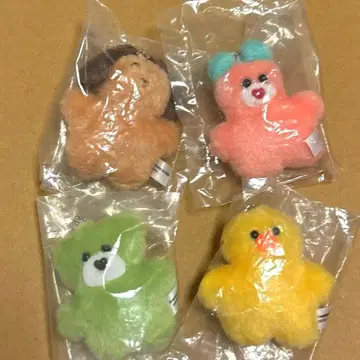새상품 mojojojo 봉제 인형 마스코트 모조죠죠 4종 세트 준풀세트