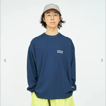 VIBTEX for FreshService 롱 T셔츠/네이비