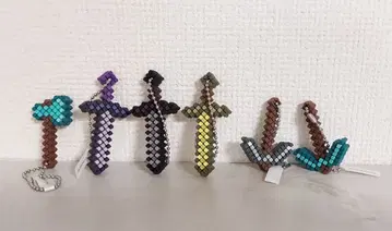 마인크래프트 입체 아이템 러버 마스코트