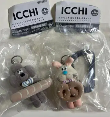 ICCHI 패션 카라비너 마스코트 참
