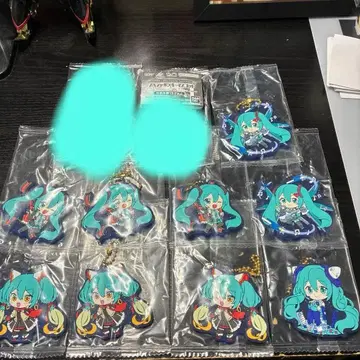 GUNDAM x MIKU 하츠네 미쿠 러버 마스코트 x 9