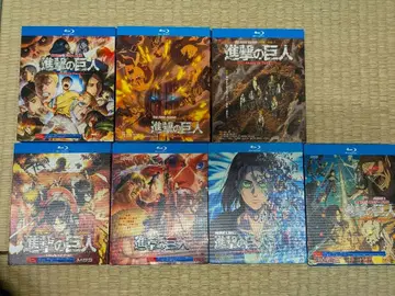 진격의 거인 Blu-ray 1기~FINAL 전편 북미 정품 일본어