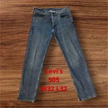 [Levi's] 새상품급 스트레이트 데님 블루 505 W32 L32