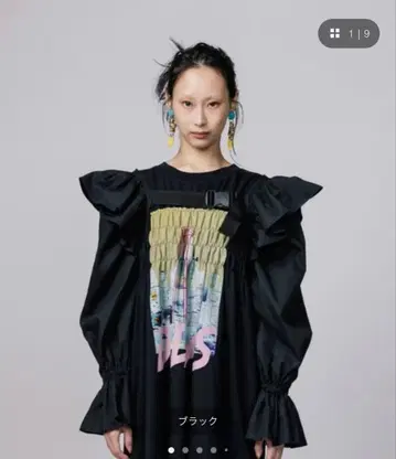 NON TOKYO 논토쿄 개더 롱 슬리브 암 홀더 B