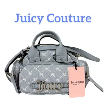 새상품 정품 Juicy Couture 숄더백 데님 라이트 블루