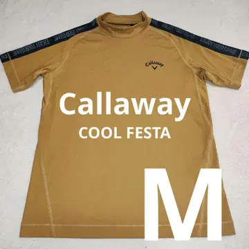 Callaway COOL FESTA 얇은 소재 스트레치 모크넥 M