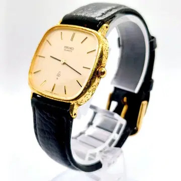 작동 SEIKO QUARTZ 7820-5070 세이코 스퀘어 골드