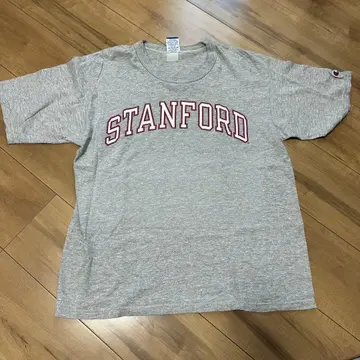 90's Champion STANFORD T셔츠 그레이
