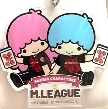 리틀트윈스타 M.LEAGUE 아크릴 키링 후린잔