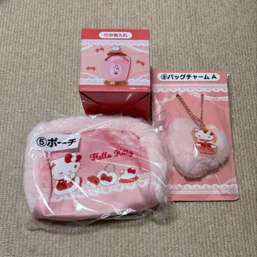산리오 헬로키티 행운 복권 파우치 소품함 백참 A