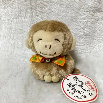 시나다 나오즈 스태프 후쿠라이라이 원숭이 봉제 인형 레트로 원숭이