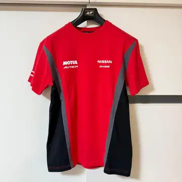 2010 MOTUL AUTECH GT-R NISMO 팀 컬러 T셔츠