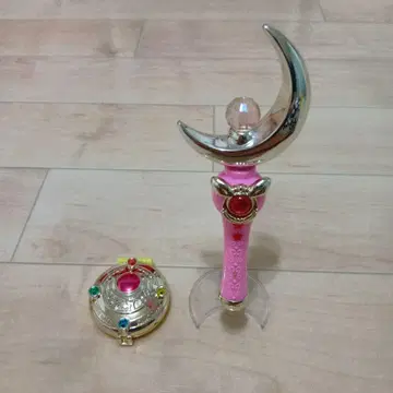 세일러문 변신 컴팩트 거울 스틱 & 로드