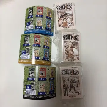 원피스 베이스샵 콩가챠 도서 전3종 6권 8권 10권 가챠