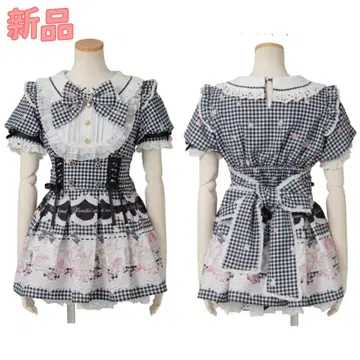 리즈리사 Sweet Gingham Tea Room 셋업