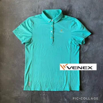 VENEX 베네쿠스 리커버리 의류 리프레시 피케 셔츠 L 블루