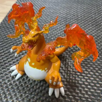 리자몽 피규어 불꽃 이펙트 포함