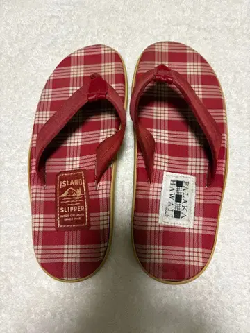 레어 팔라카 palaka 아일랜드 슬리퍼 더블 네임 27.5~28cm