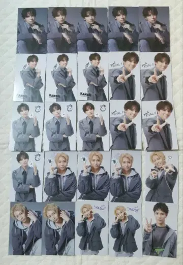 무대 나나시 포토 카드 하즈이 칸세이 부코츠 묶음 판매