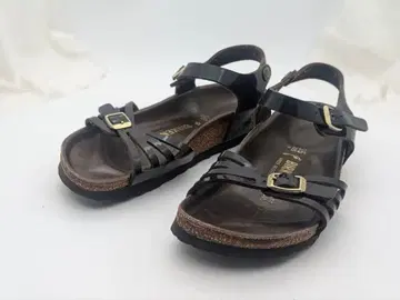 버켄스탁 Bali 샌들 에나멜 브라운 35 22.5cm