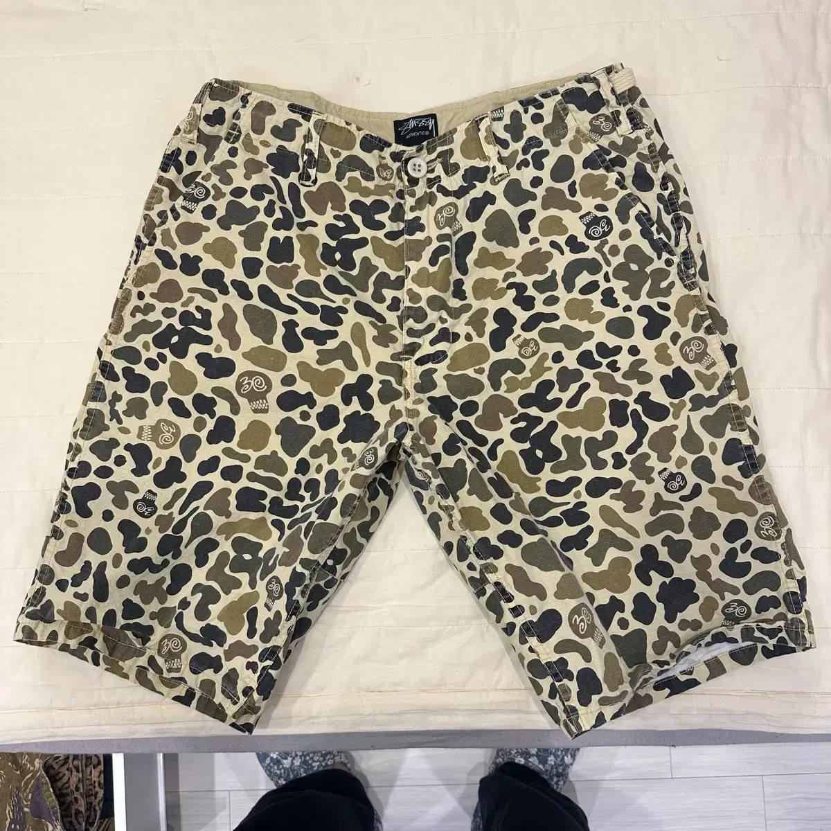 2000s Stussy Tiger Camo Shorts | Bunjang Global