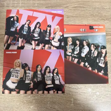 ITZY TUNNEL VISION 랜덤 포토카드 세트 3장