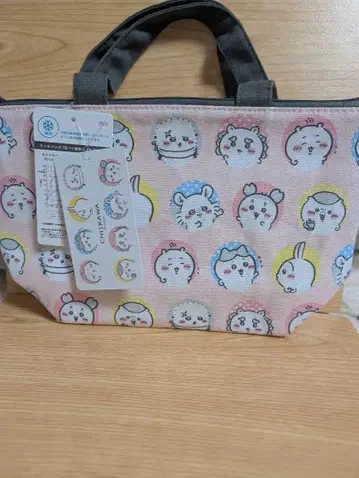 치이카와 (먼작귀) 런치백 보냉 하치와레 토끼 모몽가