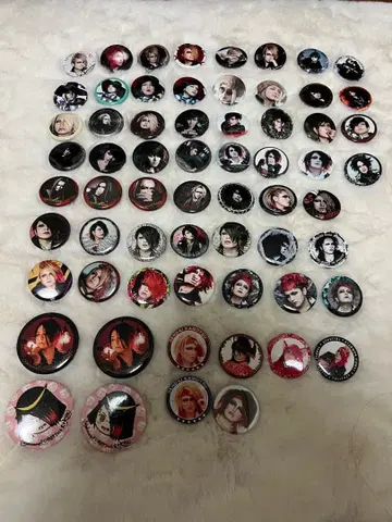 nightmare 센다이카모츠 히츠기 풀 페이스 캔 배지