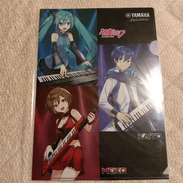하츠네 미쿠 yamaha 클리어 파일 KAITO 보컬로이드 카가미네 렌