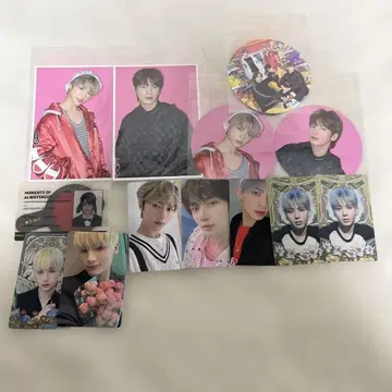 TXT 트레이딩 카드 코스터 등 세트 범규 태현 휴닝카이 일괄 판매