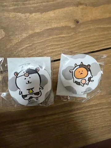 농담곰 해피백 2021 캔뱃지 2개 세트 나가노