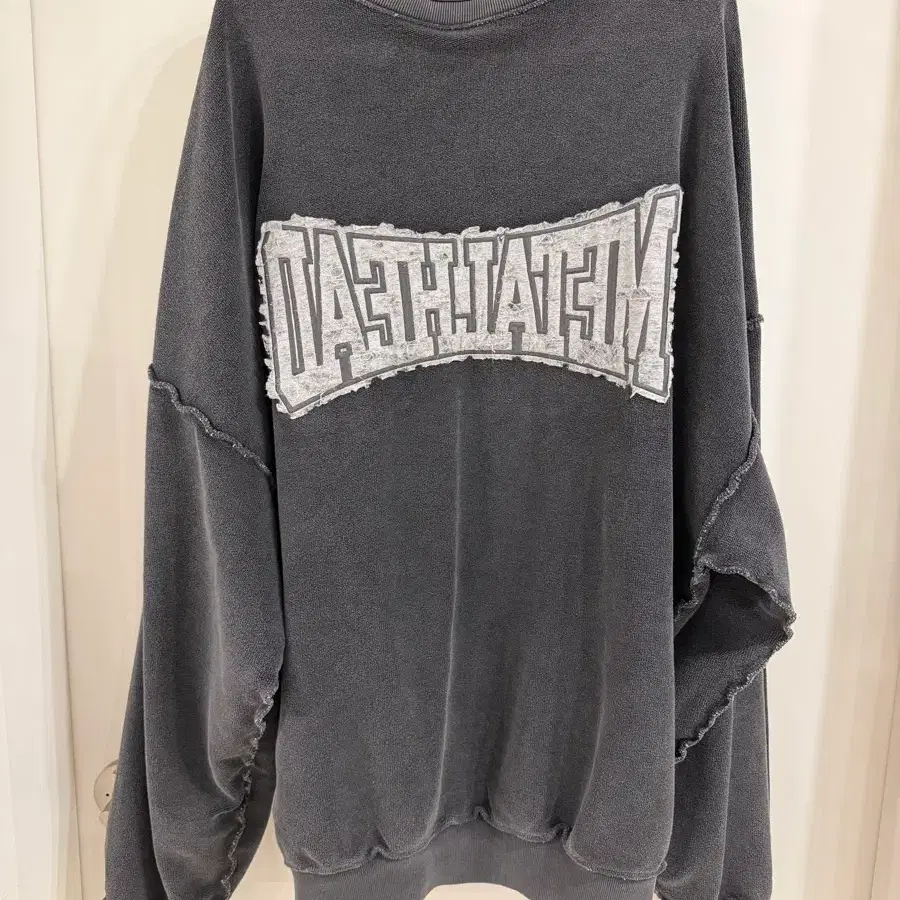 M] Balenciaga 25SS Basketball Blue Large Fit Hoodie [Store Edition