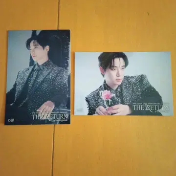 2PM 준호 THE RETURN 2026 스티커 2매 세트