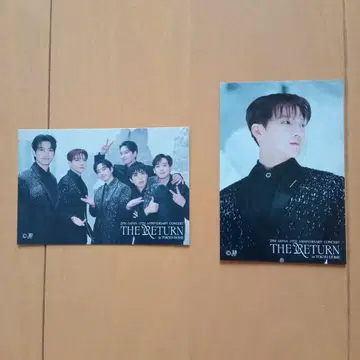2PM & 준케이 THE RETURN 스티커 2장 세트