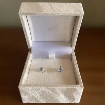 최종 가격 아쿠아 마린 귀걸이