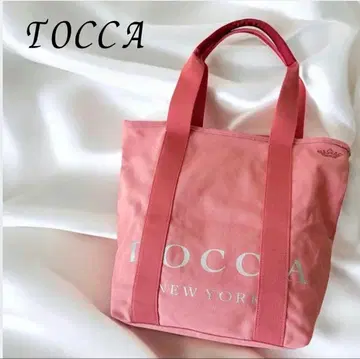 [TOCCA] 새상품급 토트백 A4 사이즈 대응 핑크