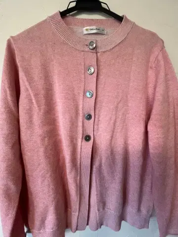GoldenBear 핑크 가디건 M
