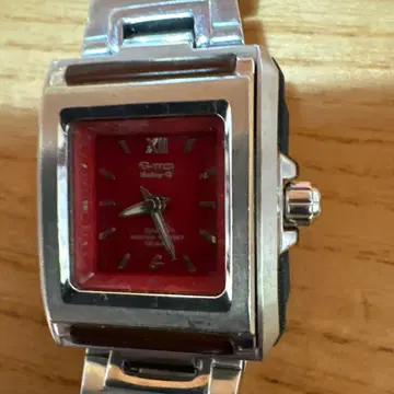 CASIO BabyG 쿼츠 손목시계 레드