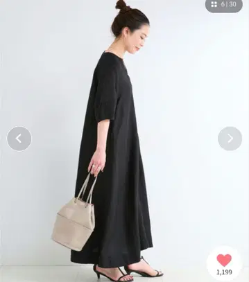 베이크루즈 심플리시떼 린넨레이온 원피스