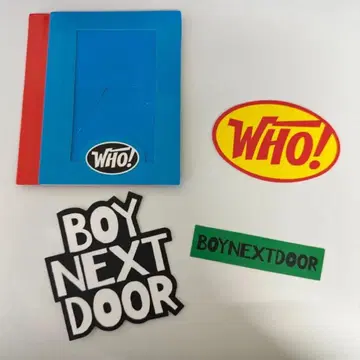 BOYNEXTDOOR WHO! 트레이딩 카드 케이스 스티커