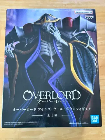 미개봉품 OVERLORD 아인즈 울 고운 피규어 오버로드