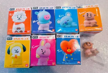 BT21 프렌즈 피규어 마스코트 세트 7개 묶음 판매 BTS
