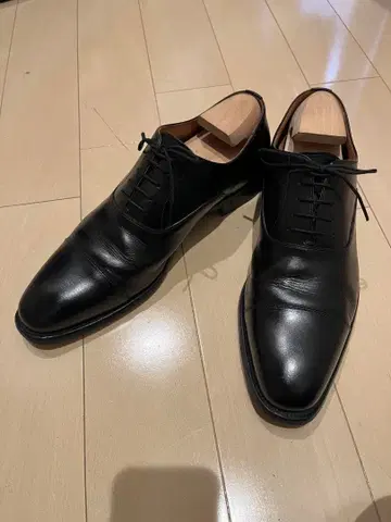 [ 스코치 레인 ] 가죽 신발 25.5 cm 외날 스트레이트 팁